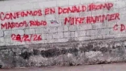 ¡Trump en Boyeros! Grafiti Desata Temblor en el Castrismo