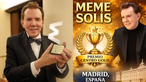 Meme Solís Honored with Excellence Award in Madrid