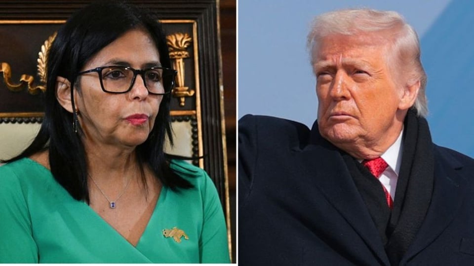 Venezuela y EEUU: Delcy Rodríguez agradece a Trump por cooperación