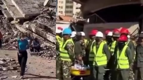 Mujeres en La Guaira enfrentan a militares en zona de emergencia
