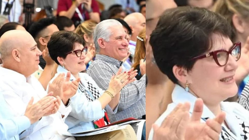 ¿Gafas de lujo en la cola del pollo? Lis Cuesta enciende el debate en Cuba