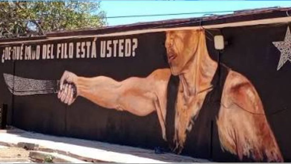 ¿Nuevo mural en La Habana? Parecen tanques soviéticos apuntando al pueblo