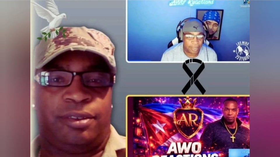 ¡Se nos fue Awo Reactions! Alex Marquetti cae fulminado en plena transmisión live