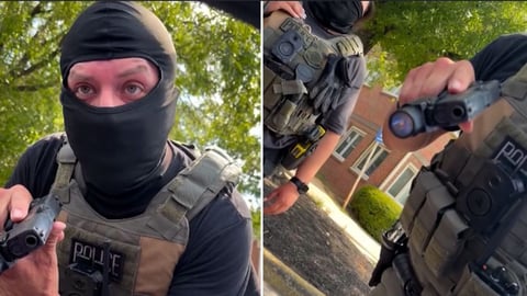 Agente de ICE apunta con arma a mujer en Virginia; video genera controversia