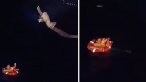 Salvadoran Woman Rescued After 24 Hours Adrift in Ionian Sea