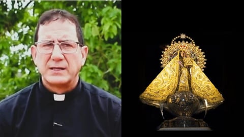 Sacerdote cubano pide a la Virgen de la Caridad valor para enfrentar la represión y recuperar la libertad