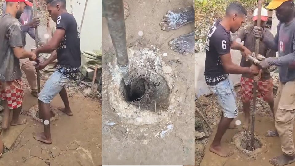¡Agua a 500 mil pesos! Cubanos cavan pozos como locos ante el sequía