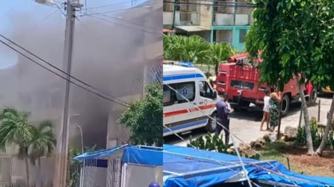 Incendio en Edificio de Santa Marta Controlado; Servicio Eléctrico en Riesgo