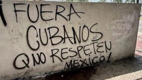 Violencia y Mensajes AntCubanos en Cancún