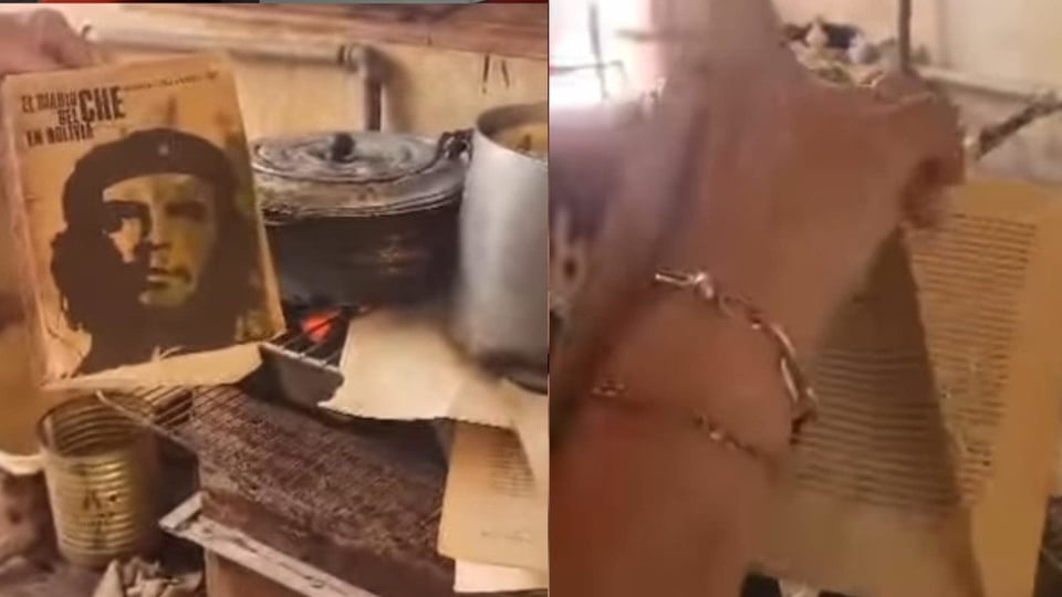 ¡Se acabó el cuento! Abuela cubana usa el 'Diario del Ché' pa' prender la candela