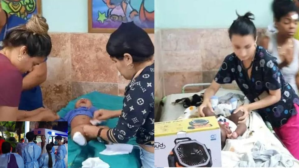 ¿Y los niños qué? Accidente de ómnibus en Cienfuegos deja a varios chamacos en el hospital