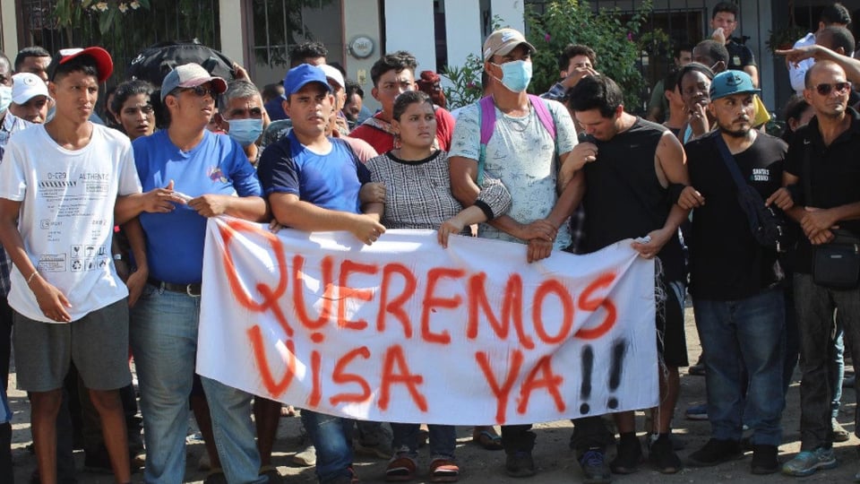 Récord de Cubanos Buscan Refugio en México