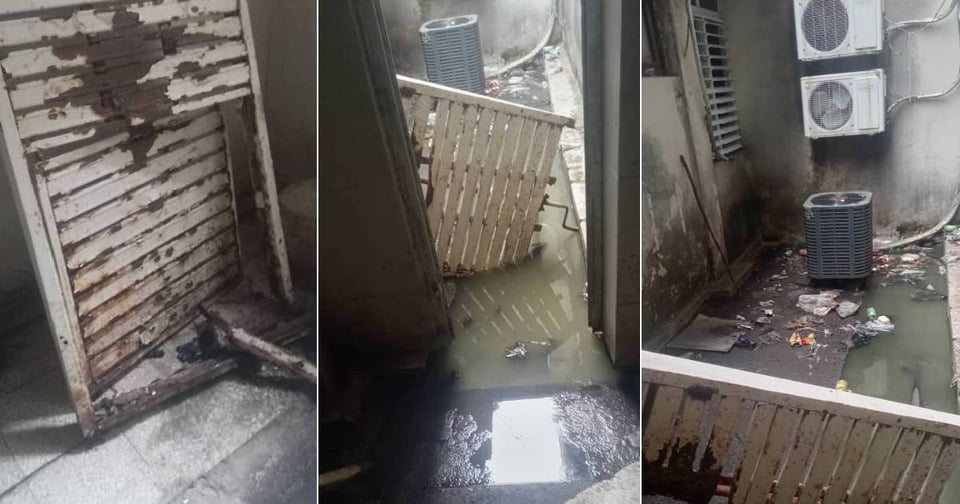 ¿Qué pasa con el agua sucia y la basura pegada a los quirófanos en Camagüey?