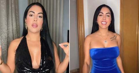 La doble de Georgina Rodríguez que asombra en TikTok y confunde a miles