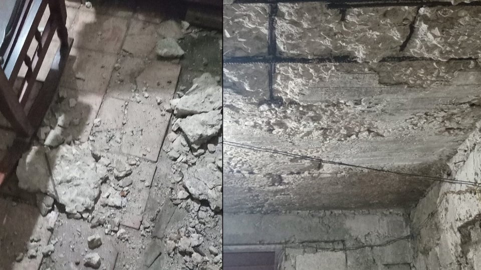 ¡Se le cae el techo encima a madre con tres hijos en Guantánamo!