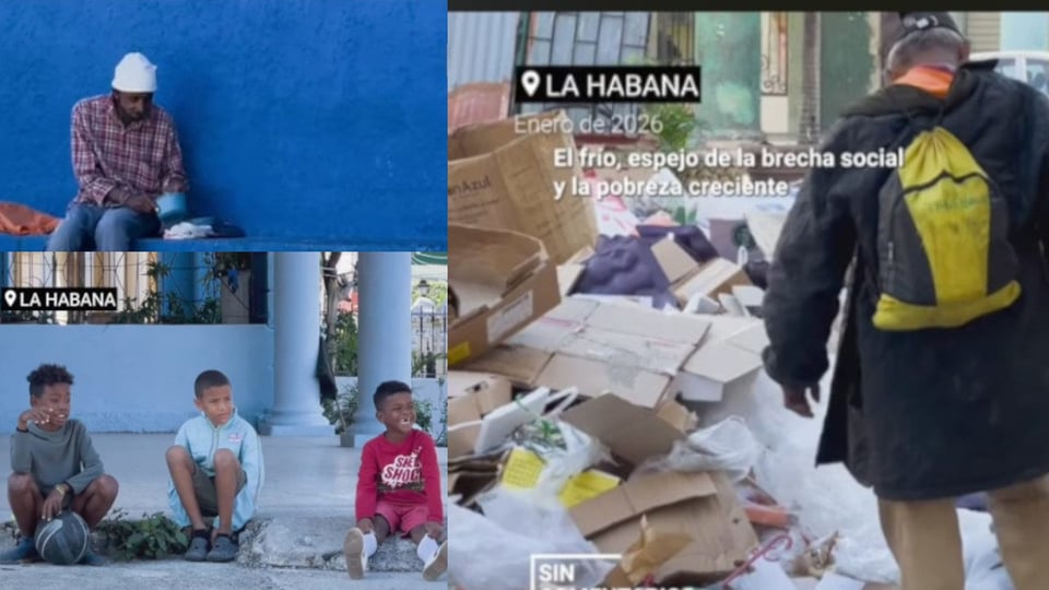 ¡El Frío en La Habana Desnuda hasta la Pobreza de la Esquina!