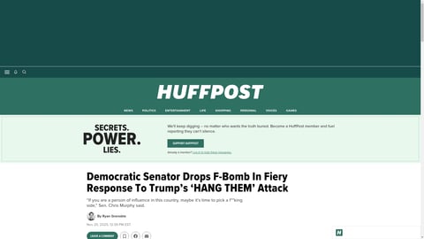 Democratic Senator Demands Stand Against President's Call for Executions