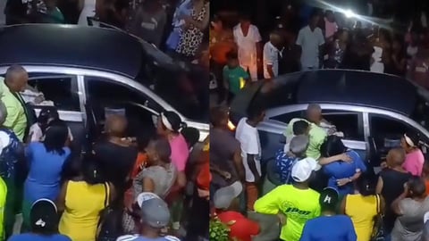 Emotivo Reencuentro: Cubana Recibida por Todo su Barrio Tras Dos Años de Ausencia