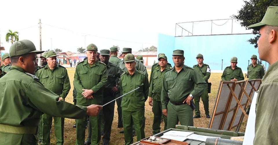 ¿Se nos meten en La Habana? ¡Díaz-Canel ensaya con balas de fogueo y sudor!