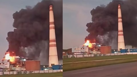Incendio en Termoeléctrica de Santa Cruz deja sin servicio a Unidad 1