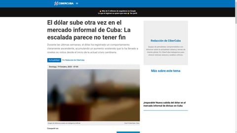 ¡El dólar se dispara en Cuba! ¿Hasta dónde llegará esta escalada que tiene al peso en jaque?