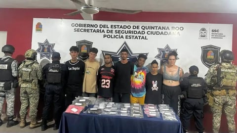 Siete cubanos detenidos en México con drogas en Holbox