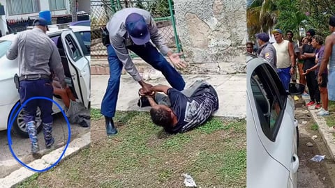 ¿Qué Bochinche es Ese? ¡Pillaron al Ladrón de Motores de Agua en Miramar con el Robo en las Manos!