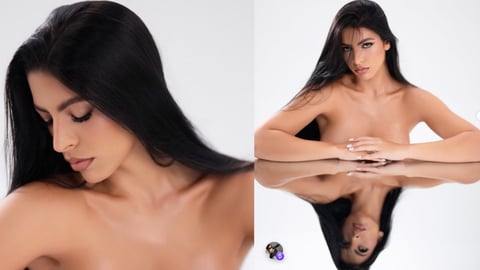 Rachel Arderi deslumbró con fotos que juegan con la ilusión óptica