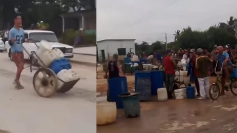 Holguín: Comunidad en crisis por falta de agua y luz