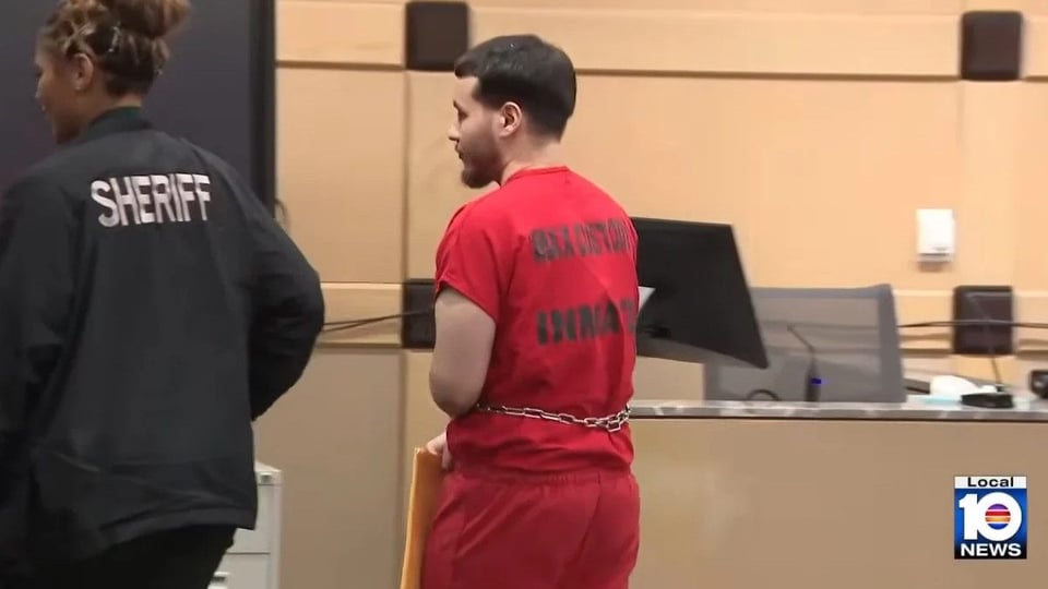 Jason Banegas sentenciado a cadena perpetua por asesinar a un policía cubano en Florida