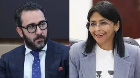 Mensajes entre Delcy Rodríguez y Víctor de Aldama bajo investigación en España por negocios petroleros