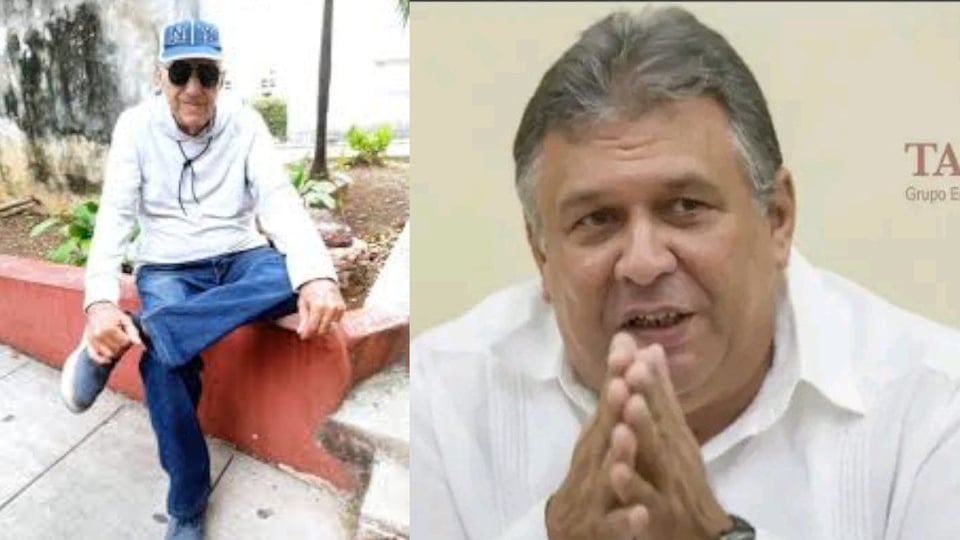 ¿Marino Murillo, de traje y corbata, ignora a los jubilados que no llegan a fin de mes?