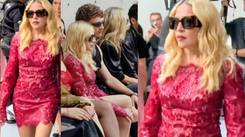 ¿Y Madonna qué haciendo en París? La Reina del Pop, entre modelos y moda francesa