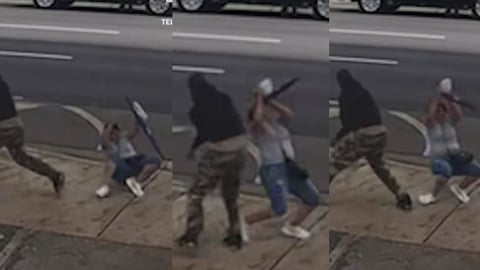 ¿Qué Fuerte! Le Dan Tremendo Golpe en la Calle Ocho a una Señora y Nadie Sabe Por Qué