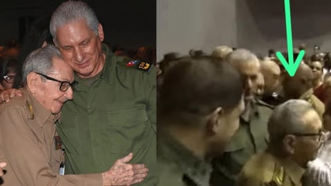 ¿Y Raúl, dónde está? ¡El General se dejó ver en acto del Ministerio!