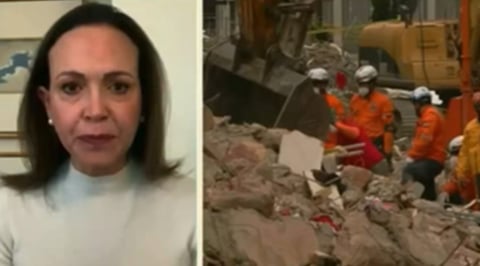 María Corina Machado Announces Return to Venezuela Amidst Earthquake Aftermath