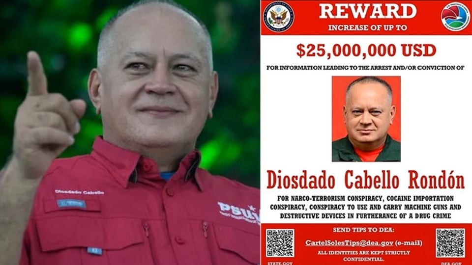 EE.UU. Habló en Secreto con Diosdado Cabello Antes y Después de la Caída de Maduro