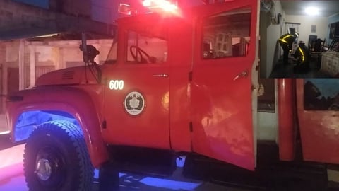 Incendio en Las Tunas: Bomberos sofocan fuego causado por cortocircuito