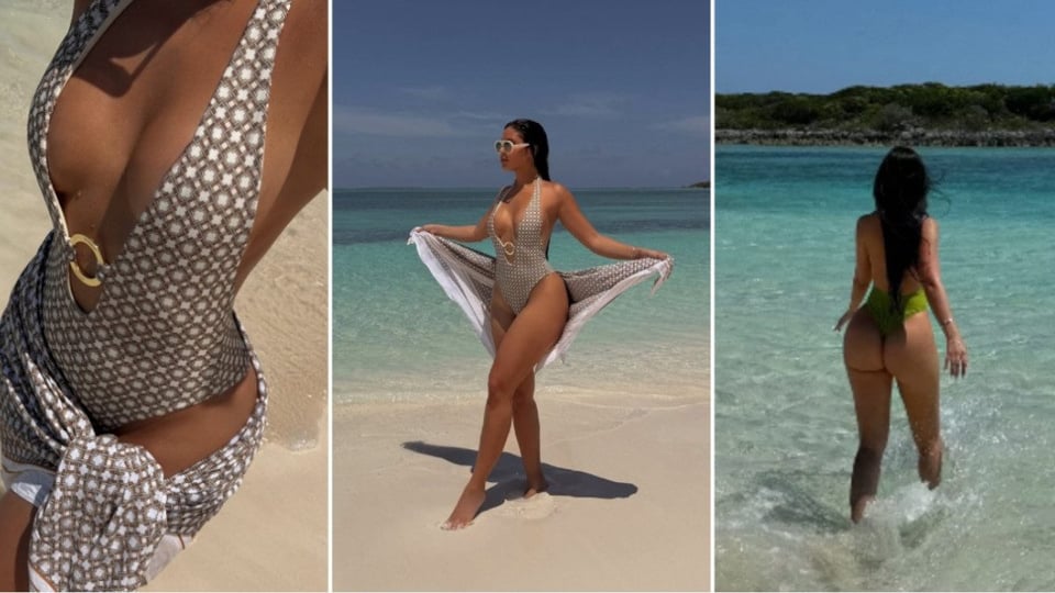La Dura celebra 33 años en Bahamas y luce espectacular en traje de baño