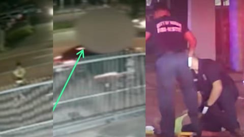 ¡Se voló! Arrollan a peatón en Miami y el chofer se evapora