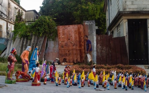 Artista cubano Luis Manuel Otero Alcántara sigue creando desde la cárcel con "Maferefun"