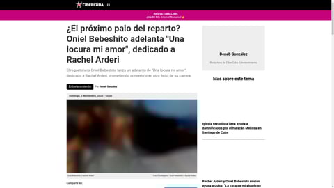 ¡Tremenda Dedicatoria! Oniel Bebeshito le Canta al Amor con Nuevo Tema y Las Redes Explotan 🔥