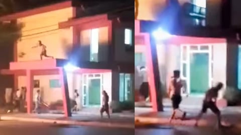 Joven herido de bala en protesta frente a sede del Partido en Morón