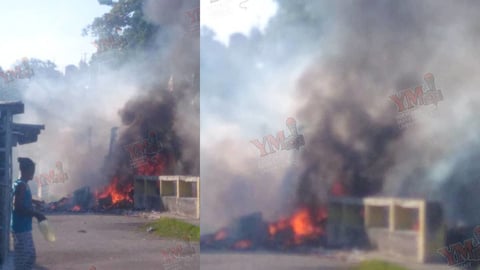 Incendio en Arroyo Naranjo Desata Alarma por Humo Nube y Riesgo Vecinal