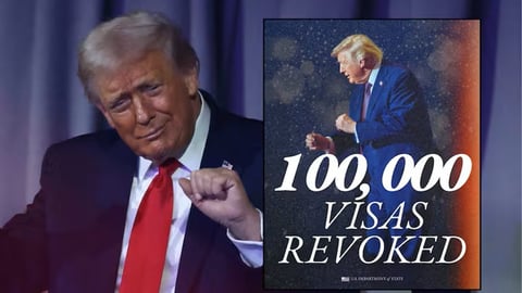 Washington endurece el paso: Más de 100 mil visas canceladas en 2025