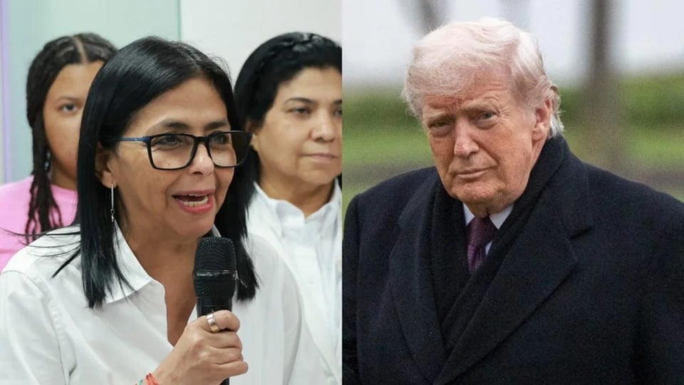 Trump y Delcy Rodríguez Conversan Sobre el Futuro de Venezuela