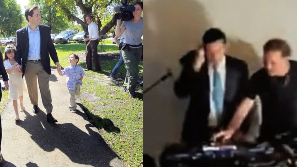 Marco Rubio Sorprende Como DJ en una Boda Familiar