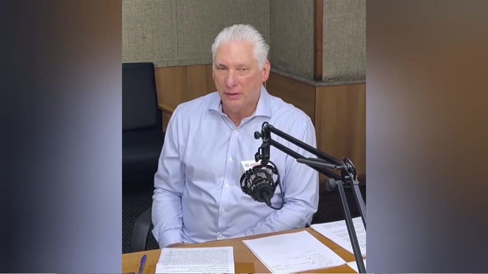 ¡Díaz-Canel se inventa otra radio pa' hablar solo! ¿Y los apagones?