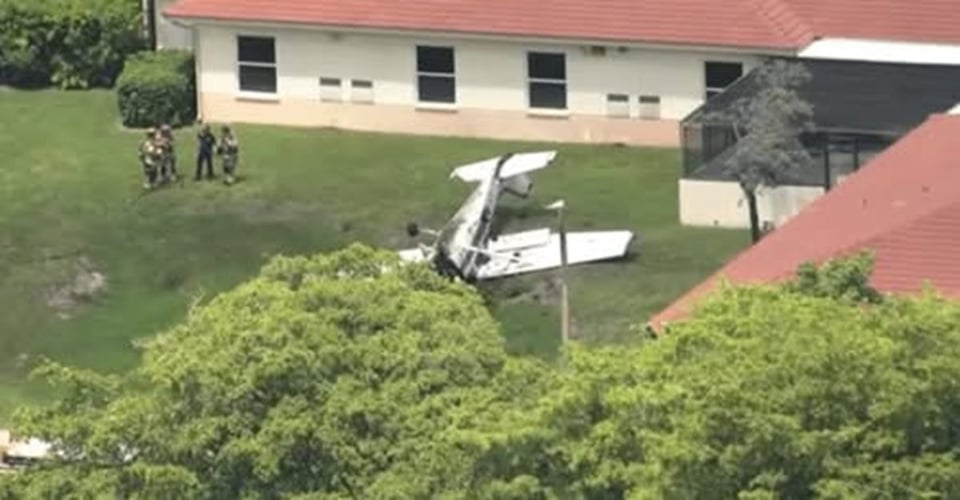 ¿Qué pasó con esa avioneta que se mató al despegar en Florida?