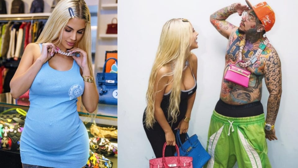 ¡Se Acabó el Chisme! Tekashi 6ix9ine y Aliday Alter Anuncian Bebé en Medio de Fiesta de Bolsos y Joyas